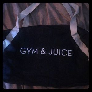 Gym and Juice Bag